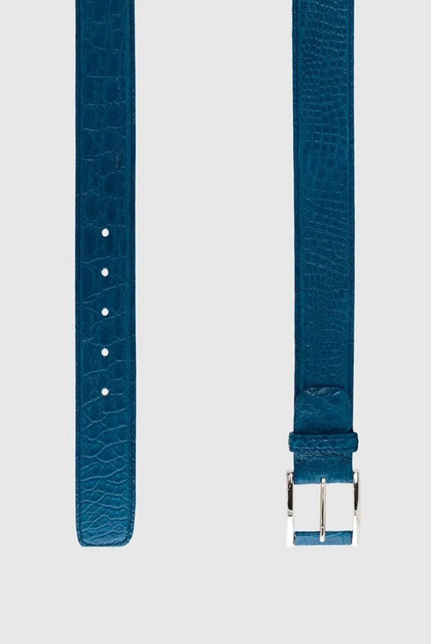 Tardini man blue crocodile leather belt for men buy with prices and photos 163698 - photo 2