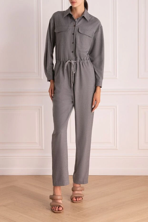 Cappellini woman gray overalls for women buy with prices and photos 163736 - photo 2