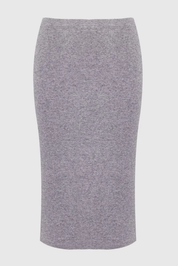 Re Vera woman gray cashmere skirt for women 163743 - photo 1