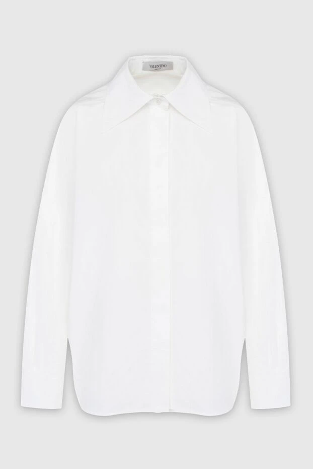 Valentino woman white cotton blouse for women buy with prices and photos 163768 - photo 1