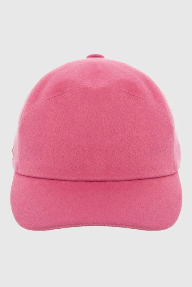 Loro Piana женские кепка из кашемира розовая женская купить с ценами и фото 163822 - фото 1