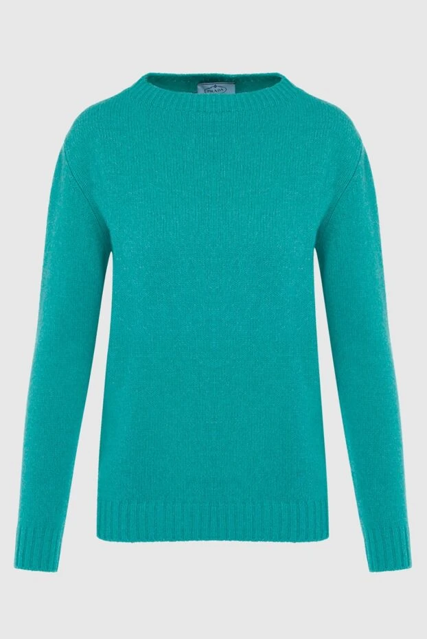 Prada woman green wool and cashmere jumper for women buy with prices and photos 163866 - photo 1