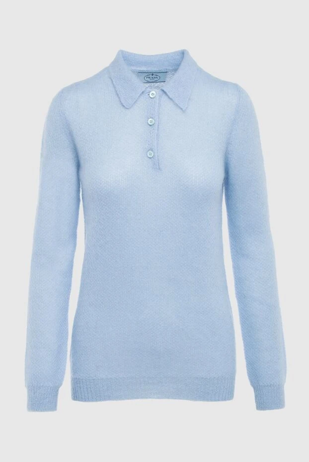 Prada woman blue women's wool jumper buy with prices and photos 163894 - photo 1