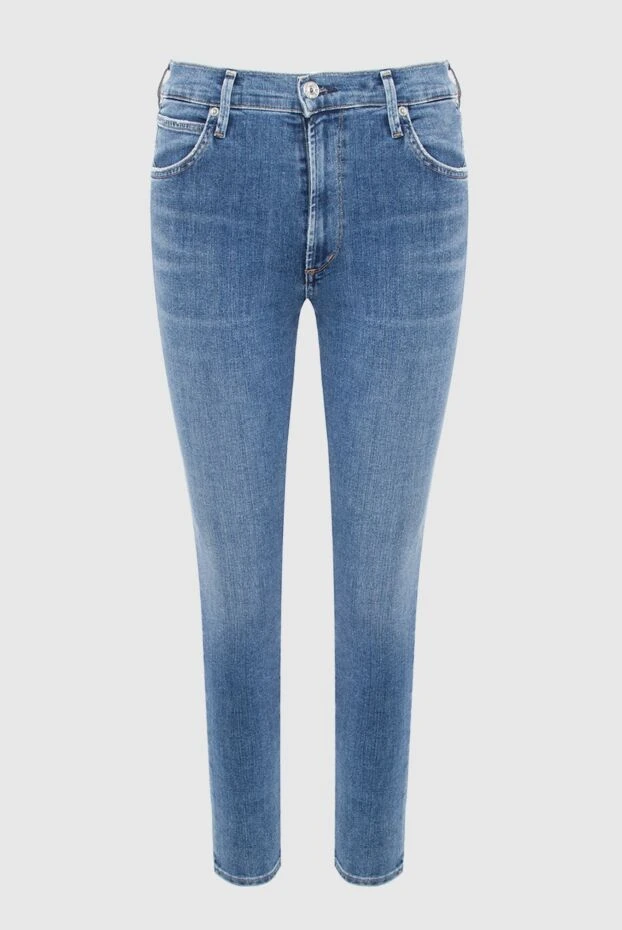 Citizens of Humanity женские джинсы из хлопка синие женские купить с ценами и фото 163959 - фото 1
