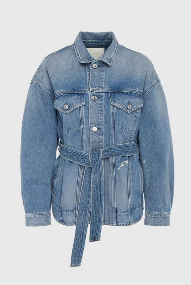 Citizens of Humanity woman women's blue cotton denim jacket buy with prices and photos 163964 - photo 1