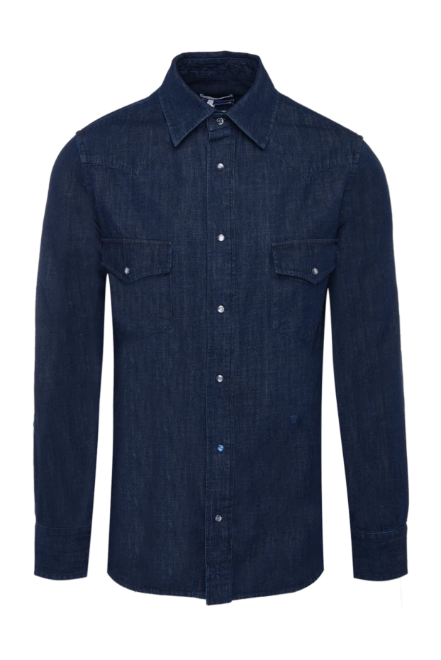 Jacob Cohen blue cotton shirt for men 163976 - photo 1