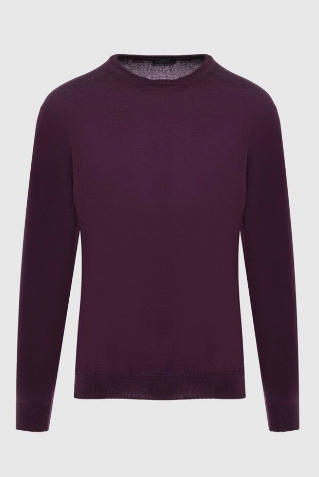Cesare di Napoli man wool jumper burgundy for men buy with prices and photos 164008 - photo 1