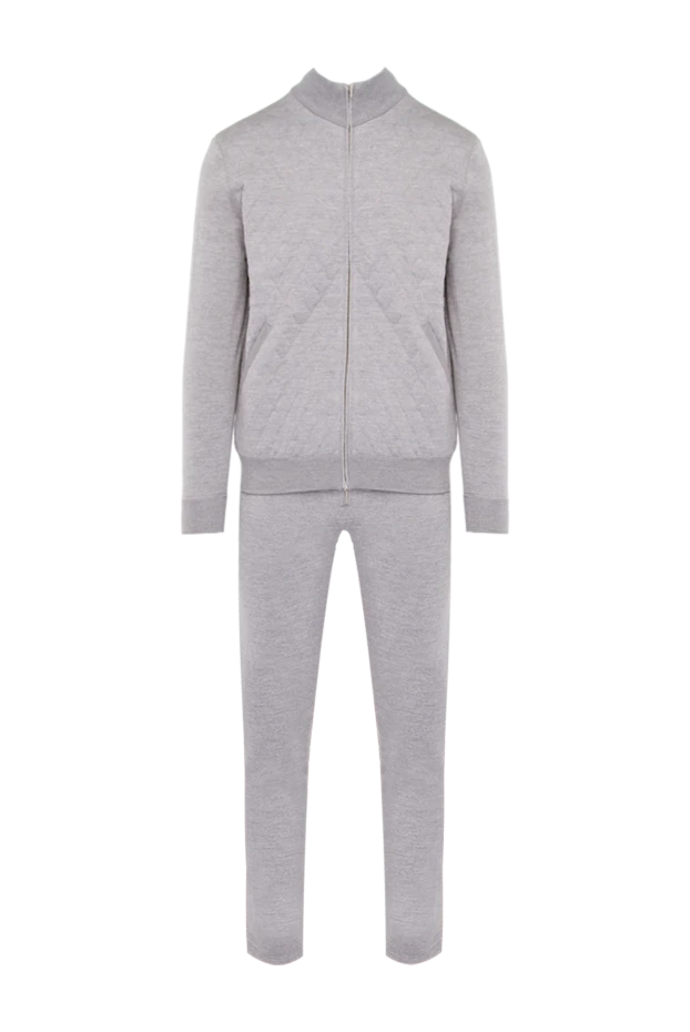 Cesare di Napoli man gray men's wool sports suit 164034 - photo 1