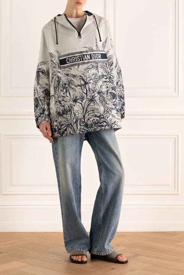 Dior жіночі куртка з поліестеру сіра жіноча купити фото з цінами 164176 - фото 2