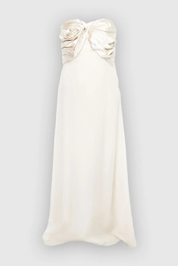 Dior женские платье шелка белое женское купить с ценами и фото 164191 - фото 1