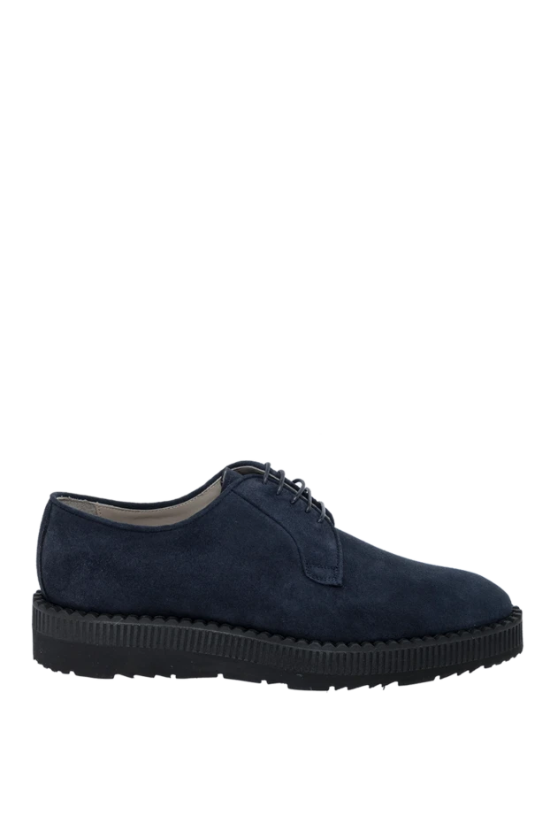 Kiton man blue suede men's shoes 164230 - photo 1