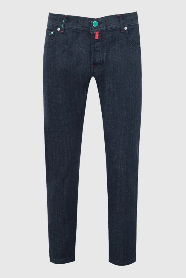 Kiton man blue cotton jeans for men buy with prices and photos 164232 - photo 1