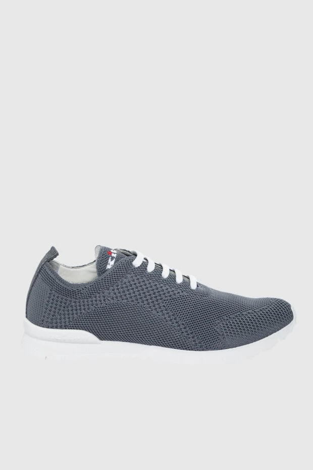 Kiton man gray textile sneakers for men 164235 - photo 1