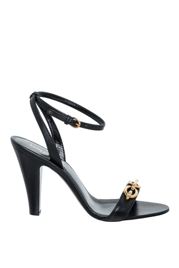 Saint Laurent woman black leather sandals for women buy with prices and photos 164246 - photo 1