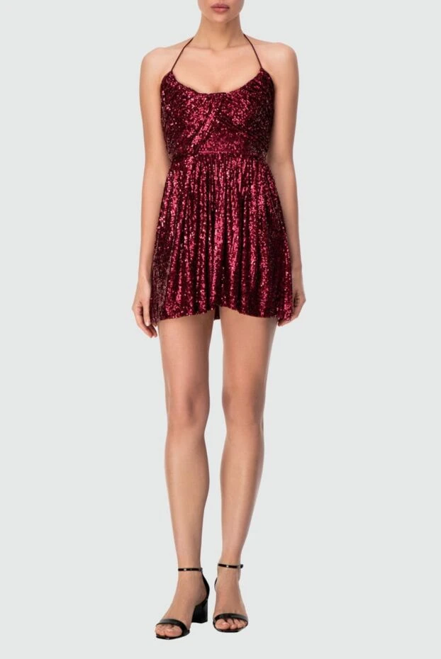 Saint Laurent woman burgundy polyamide dress for women buy with prices and photos 164248 - photo 2