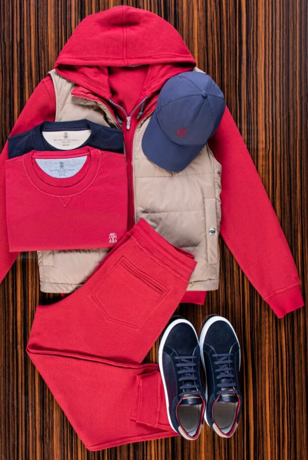 Brunello Cucinelli кепка из нейлона и полиуретана синяя мужская 164318 - фото 2