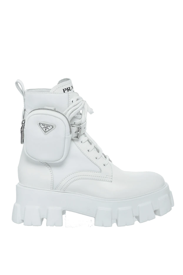 Prada woman white leather boots for women buy with prices and photos 164342 - photo 1