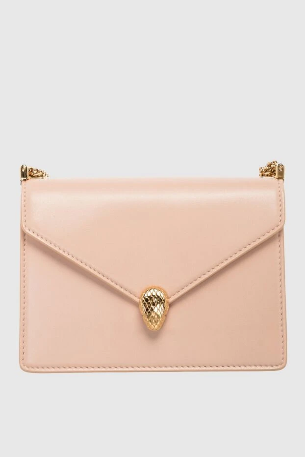 Bvlgari woman beige leather clutch for women buy with prices and photos 164345 - photo 1