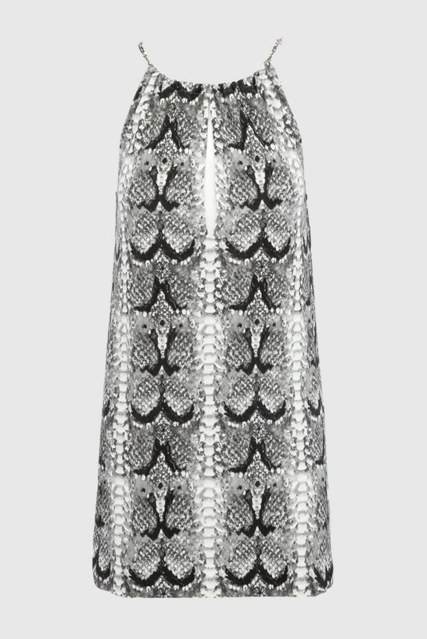 Saint Laurent жіночі сукня з віскози сіра жіноча купити фото з цінами 164363 - фото 1