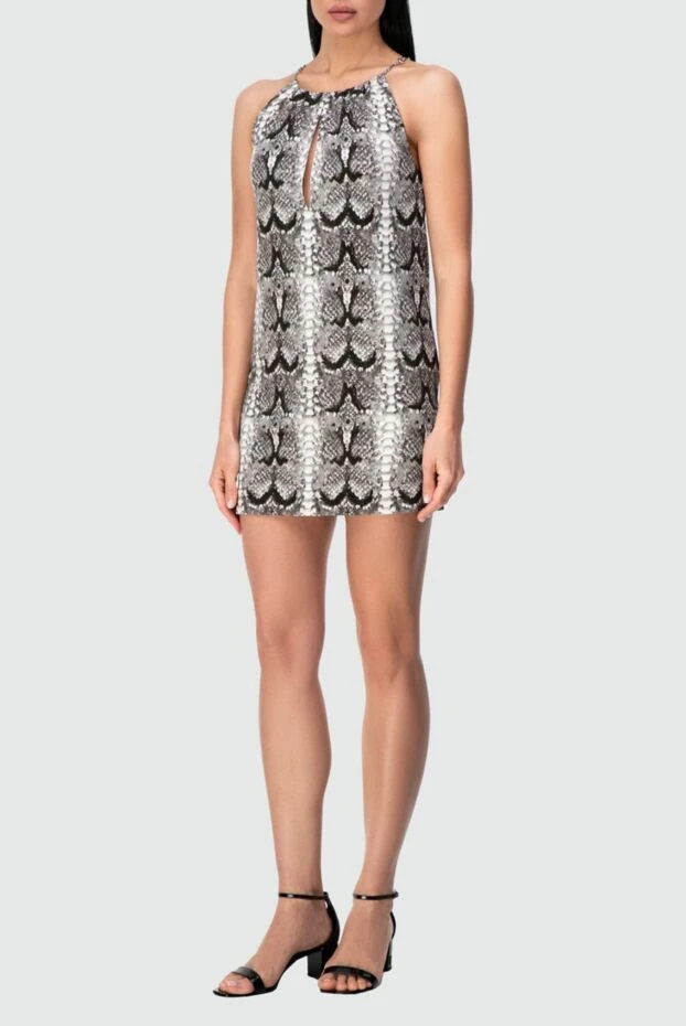 Saint Laurent woman gray viscose dress for women buy with prices and photos 164363 - photo 2