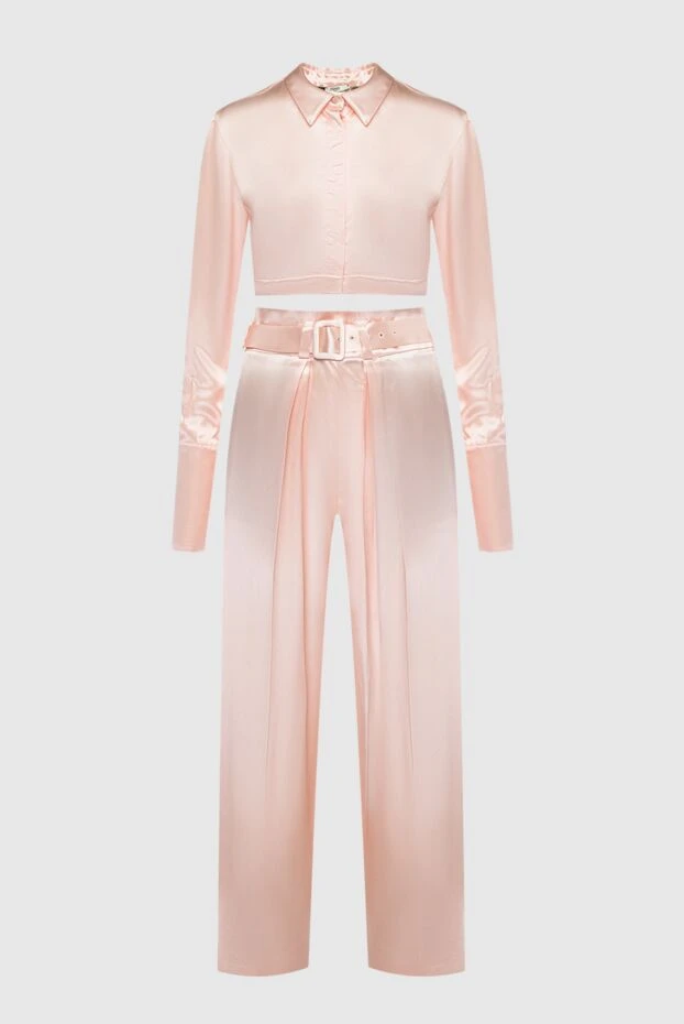 Fendi woman women's pink viscose trouser suit buy with prices and photos 164370 - photo 1