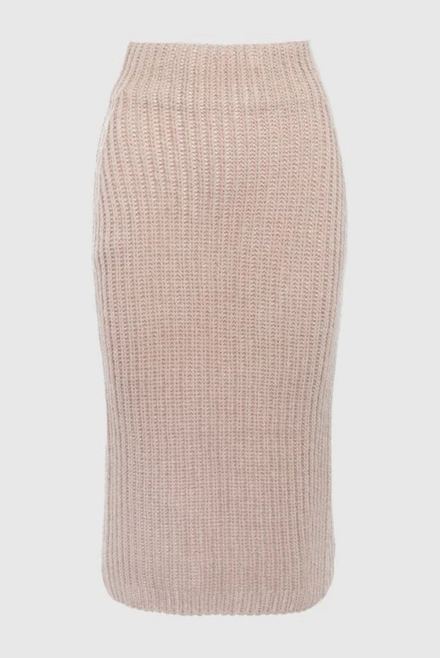 Fendi женские юбка бежевая женская купить с ценами и фото 164372 - фото 1