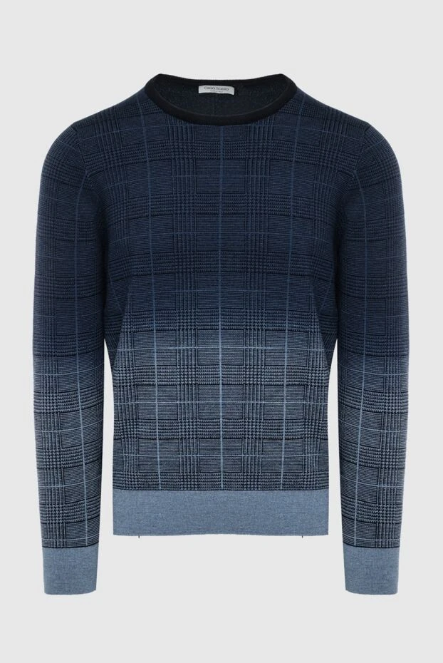 Gran Sasso man wool jumper blue for men buy with prices and photos 164444 - photo 1