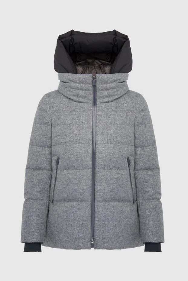 Herno woman down jacket made of wool and polyamide, gray for women buy with prices and photos 164470 - photo 1