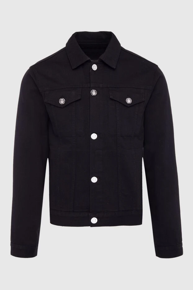 Billionaire man black wool and elastane denim jacket for men 164473 - photo 1