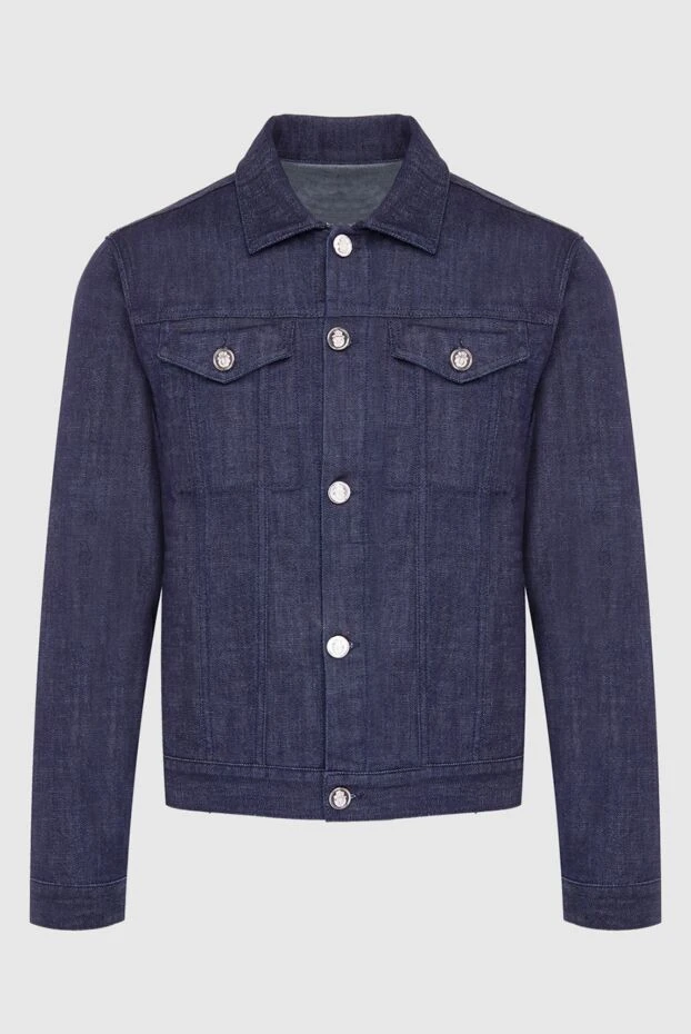 Billionaire мужские куртка джинсовая из шерсти и эластана синяя мужская купить с ценами и фото 164474 - фото 1