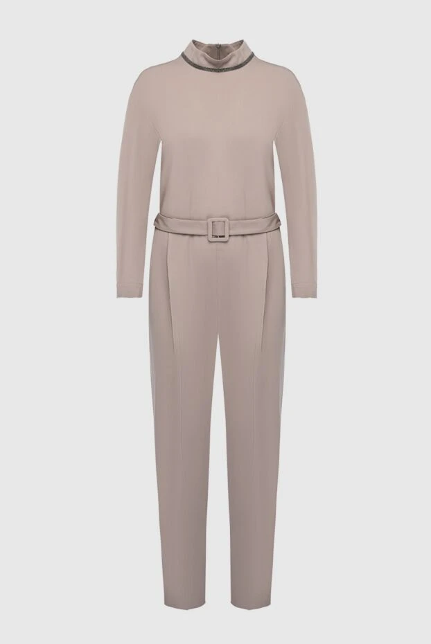 Fabiana Filippi woman women's pink wool jumpsuit 164501 - photo 1