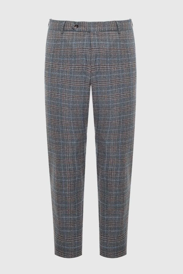 PT01 (Pantaloni Torino) мужские брюки из шерсти серые мужские купить с ценами и фото 164563 - фото 1