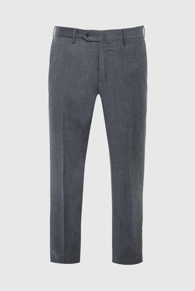 PT01 (Pantaloni Torino) мужские брюки из шерсти серые мужские купить с ценами и фото 164569 - фото 1