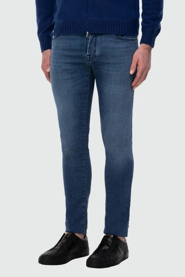 Jacob Cohen man blue jeans for men 164585 - photo 3