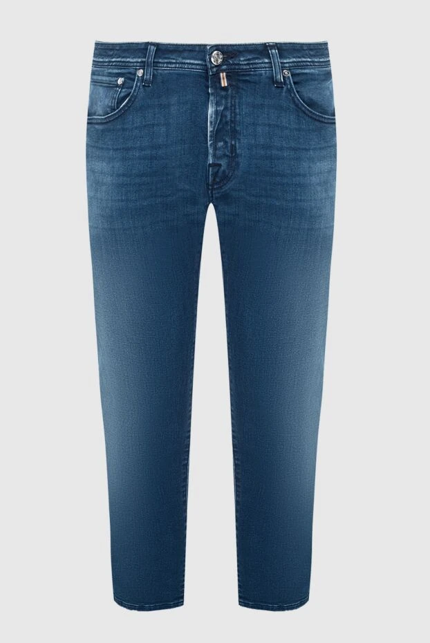 Jacob Cohen blue cotton and elastane jeans for men 164586 - photo 1