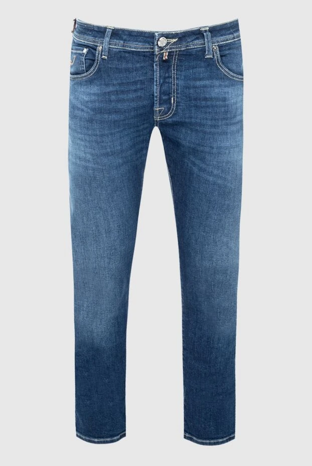 Jacob Cohen man cotton and elastane blue jeans for men buy with prices and photos 164591 - photo 1