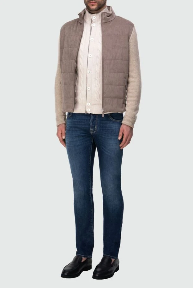 Jacob Cohen man cotton and elastane blue jeans for men buy with prices and photos 164591 - photo 2