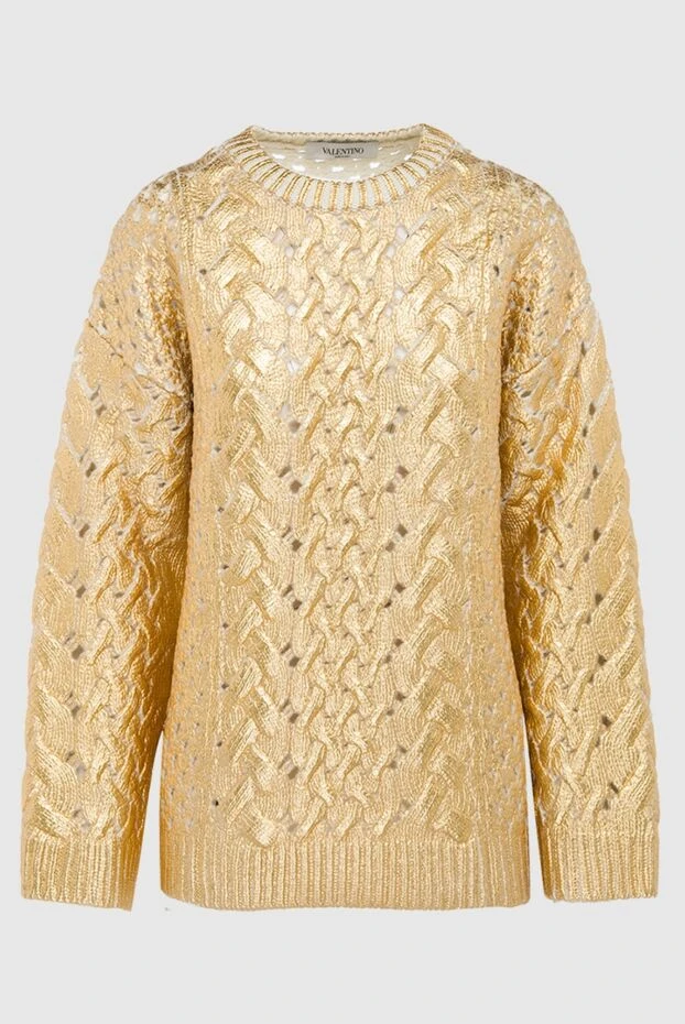 Valentino woman yellow woolen jumper for women buy with prices and photos 164622 - photo 1