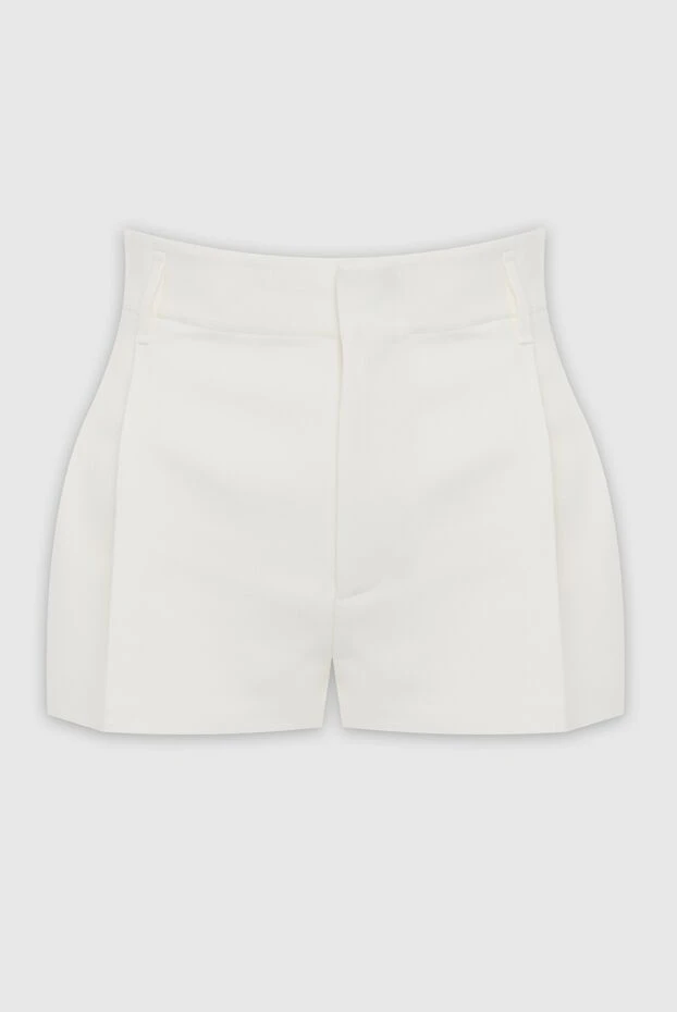 Valentino woman white woolen shorts for women 164625 - photo 1