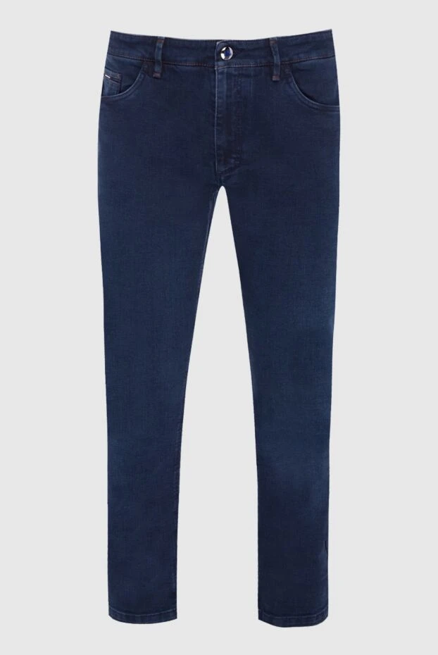 Zilli мужские джинсы из хлопка синие мужские купить с ценами и фото 164639 - фото 1