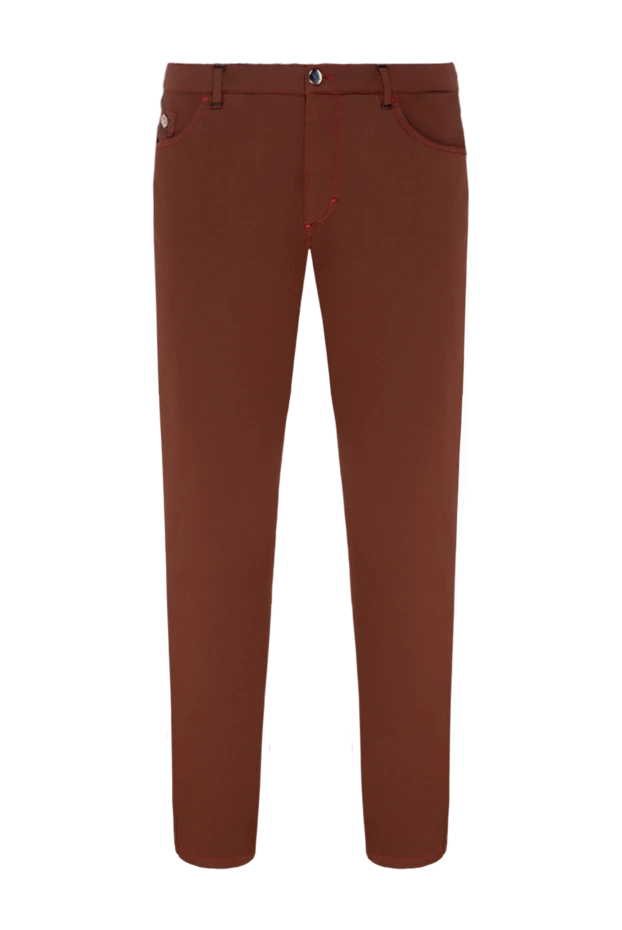 Zilli мужские джинсы из хлопка красные мужские купить с ценами и фото 164647 - фото 1