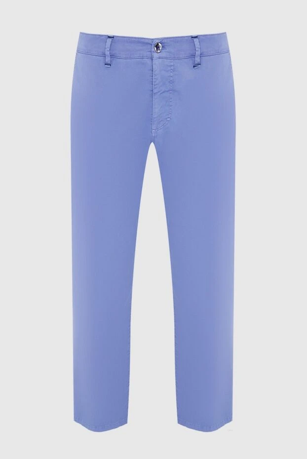 Zilli мужские джинсы из хлопка голубые мужские купить с ценами и фото 164648 - фото 1