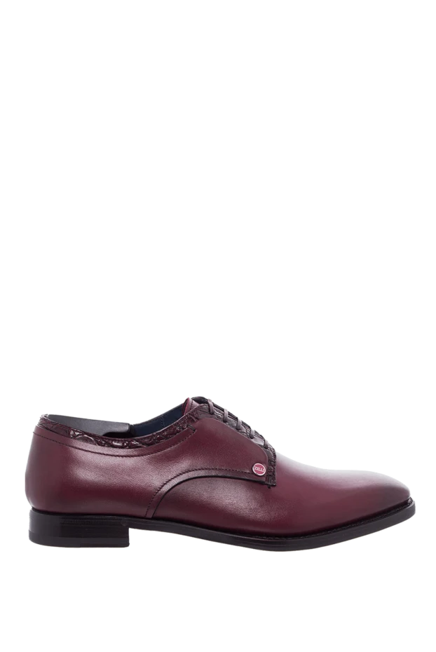 Zilli man shoes for men made of leather burgundy buy with prices and photos 164704 - photo 1