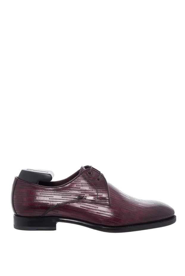 Zilli man shoes for men made of leather burgundy buy with prices and photos 164718 - photo 1
