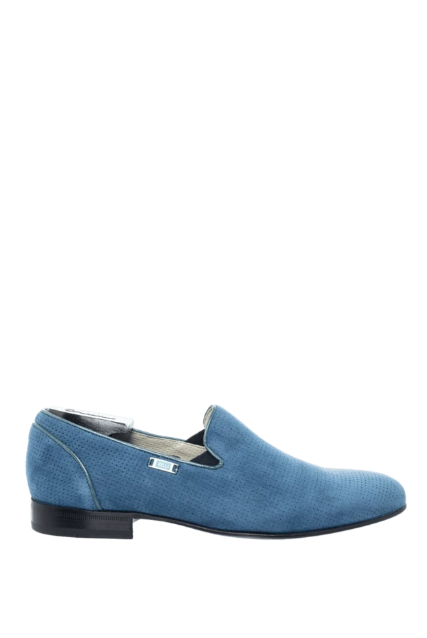 Zilli blue nubuck loafers for men 164739 - photo 1