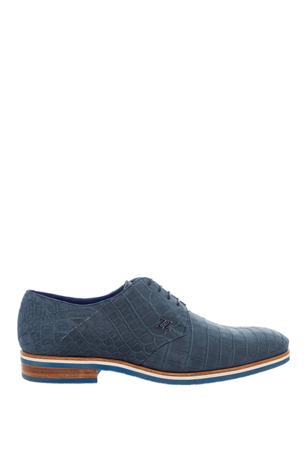 Zilli shoes for men made of leather blue 164741 - photo 1