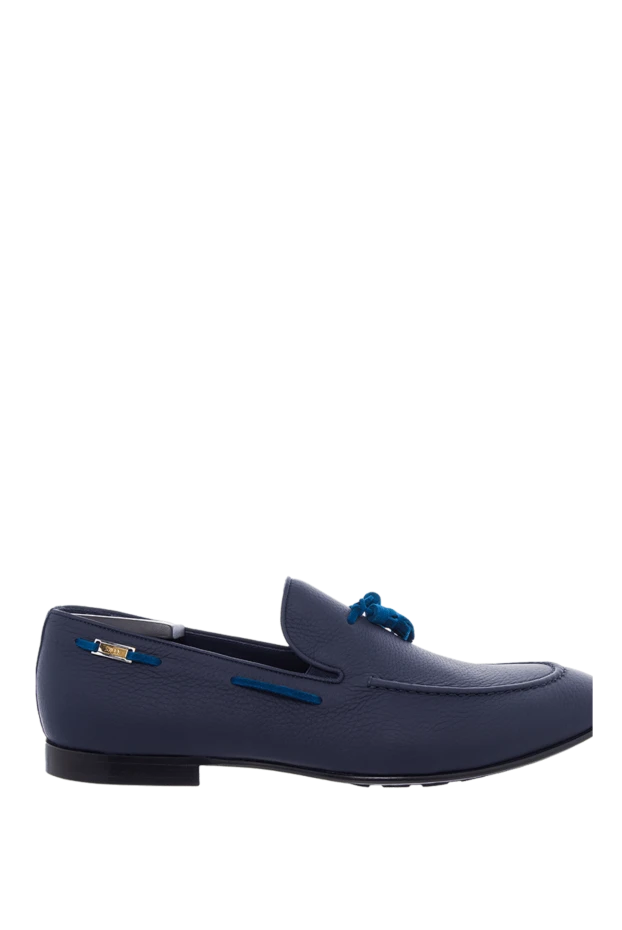 Zilli man blue nubuck loafers for men buy with prices and photos 164743 - photo 1