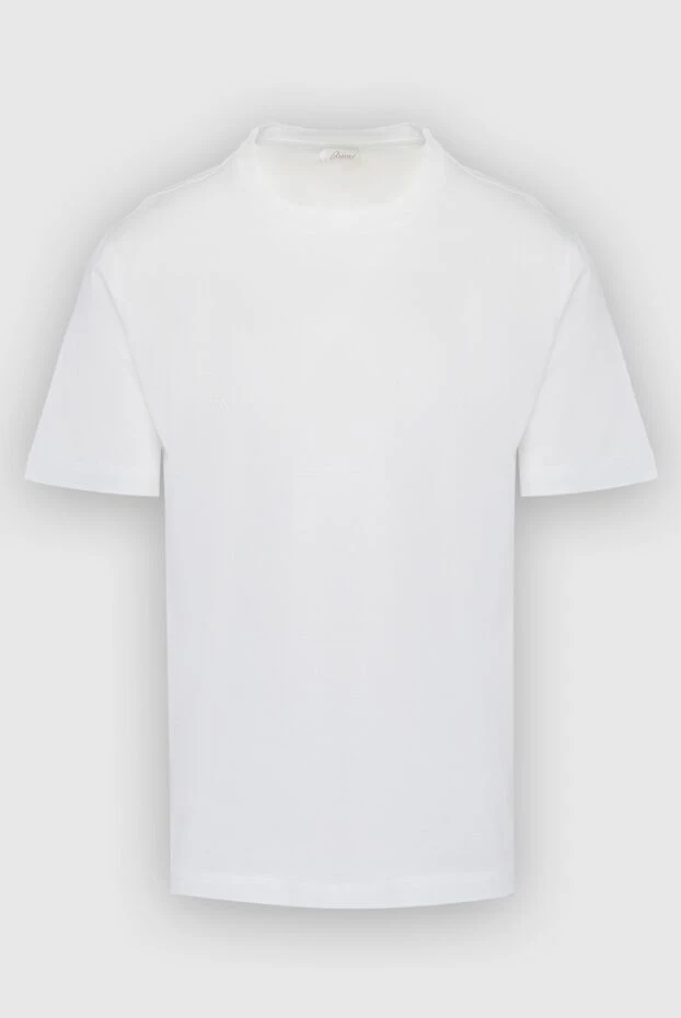 Brioni man white cotton t-shirt for men buy with prices and photos 164745 - photo 1