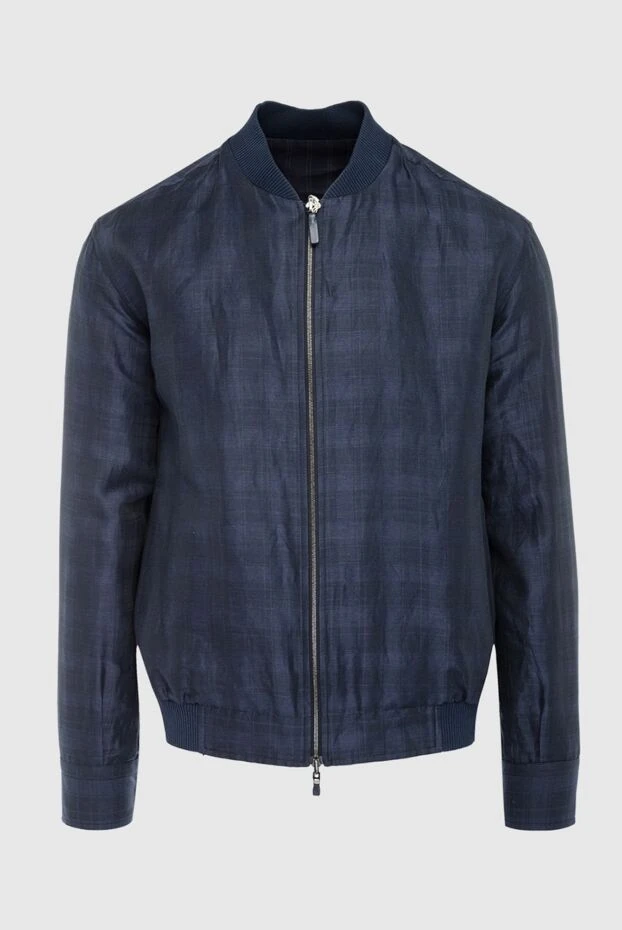 Brioni blue cotton jacket for men 164747 - photo 1