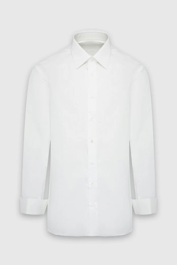 Brioni man white cotton shirt for men 164768 - photo 1